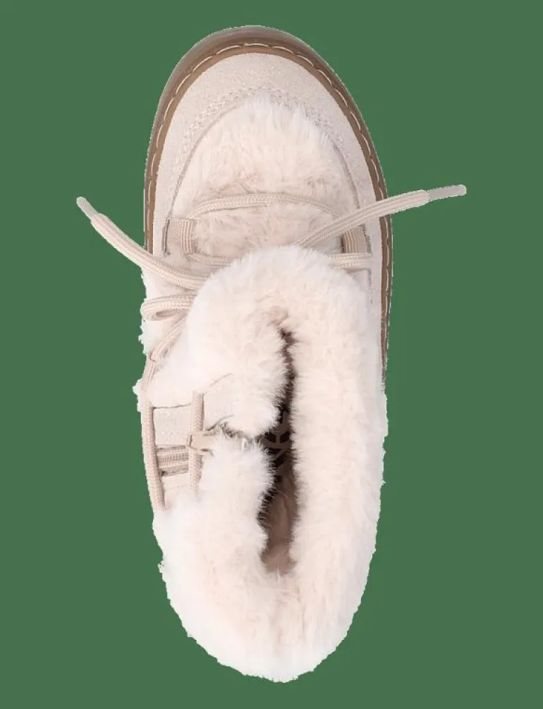 Hair lace ankle boots - Stövlar & Kängor