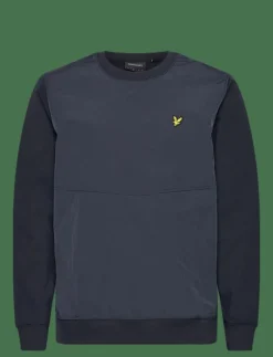 Half Raglan Hybrid Sweatshirt - Sweatshirts