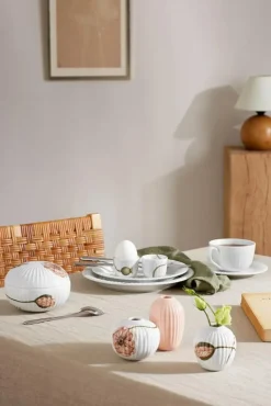 Hammershøi Poppy Bonbonjär Ø12 cm m. deko - Dekorationsdetaljer