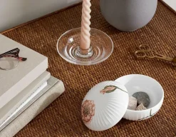 Hammershøi Poppy Bonbonjär Ø12 cm m. deko - Dekorationsdetaljer