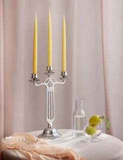 Hand Dipped Candles, 4 pack - Kronljus
