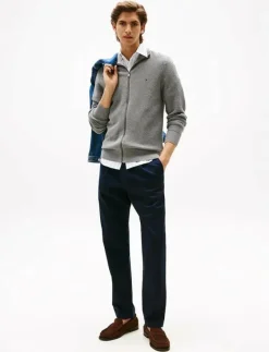 HARLEM 1PLT CHINO SATIN - Chinos
