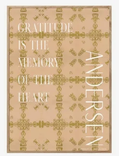 H.C. Andersen - Gratitude - Posters
