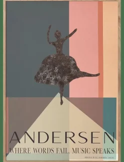 H.C. Andersen - Music Speaks - Posters