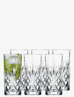 Highball 6 st lyngby melodia - Martiniglas & Cocktailglas