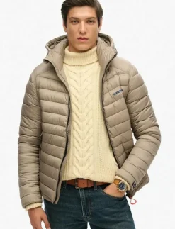 HOODED FUJI PADDED JACKET - Fodrade jackor