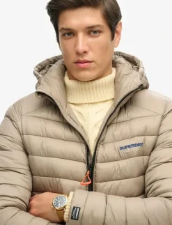 HOODED FUJI PADDED JACKET - Fodrade jackor