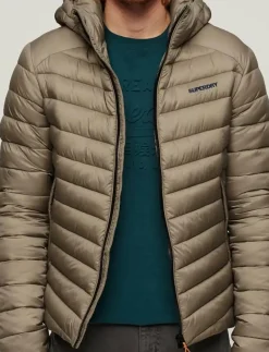 HOODED FUJI PADDED JACKET - Fodrade jackor