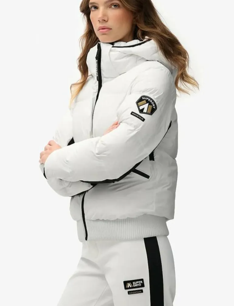 HOODED SKI BOMBER JACKET - Skidjackor