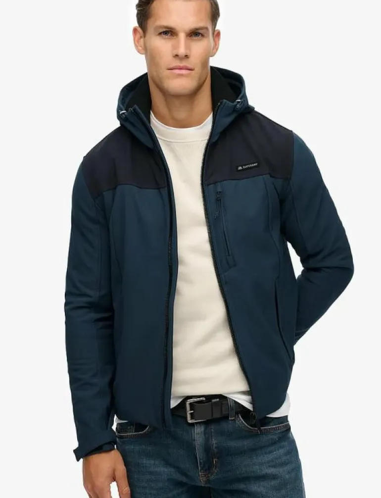 HOODED SOFTSHELL TECH TREKKER - Friluftsjacka