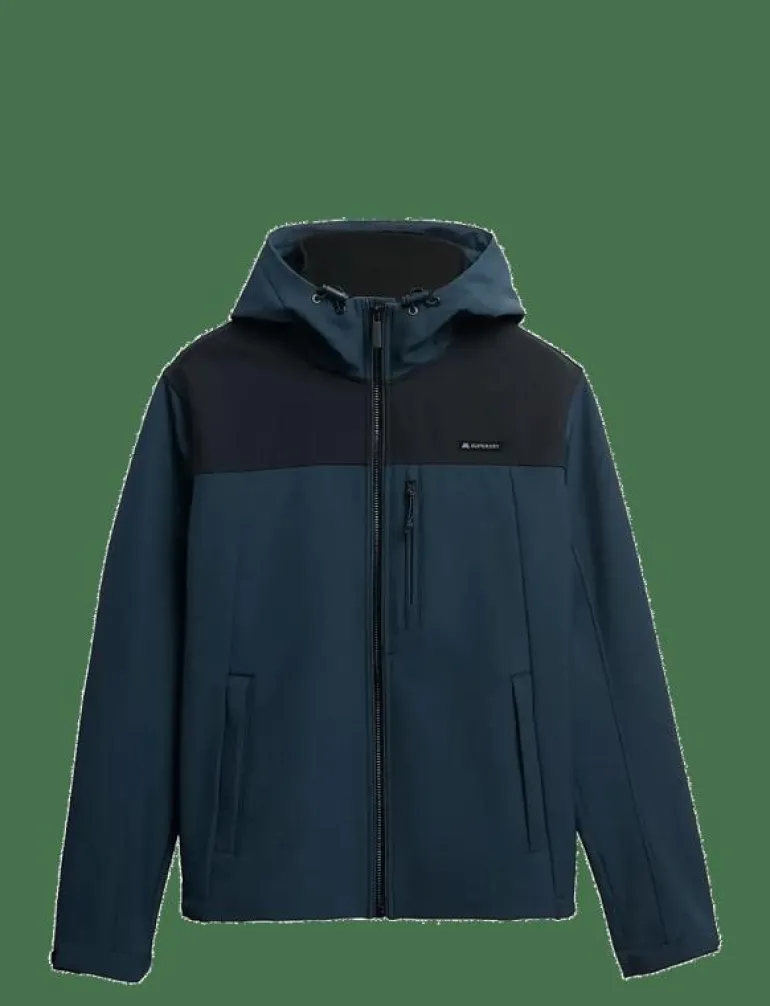 HOODED SOFTSHELL TECH TREKKER - Friluftsjacka