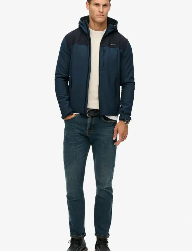 HOODED SOFTSHELL TECH TREKKER - Friluftsjacka