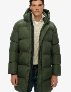 HOODED SPORTS PUFFER MID JKT - Fodrade jackor