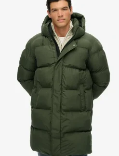 HOODED SPORTS PUFFER MID JKT - Fodrade jackor