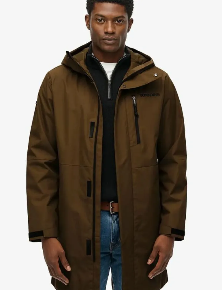 HOODED TECH FISHTAIL PARKA - Friluftsjacka