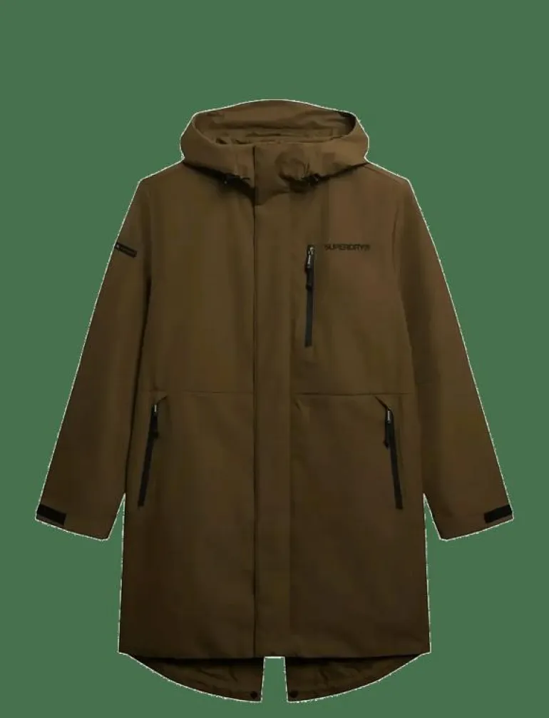HOODED TECH FISHTAIL PARKA - Friluftsjacka
