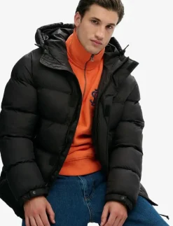 HOODED TECH PADDED JKT - Fodrade jackor