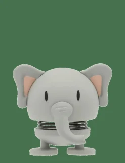 Hoptimist Soft Elephant S Grey - Skulpturer & Porslinsfigurer