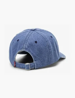 HOUSEMARK DENIM CAP INDIGO MID - Kepsar