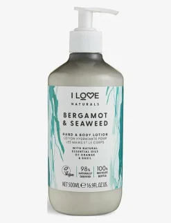 I LOVE Naturals Hand & Body Lotion Bergamot & Seaweed - Handvård