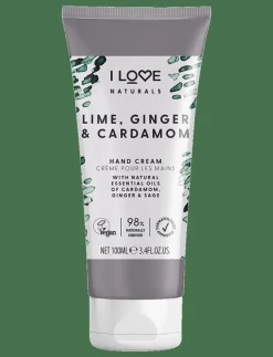 I LOVE Naturals Lime, Ginger & Cardamon Hand Cream - Handvård