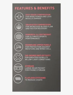 IGNITION SHIELD COMP TIGHTS - Träningstights