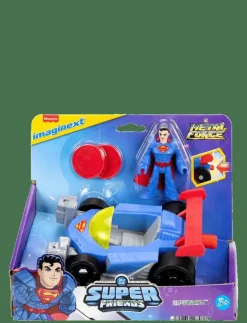 Imaginext DC Super Friends Metal Force Supermobile Toy Car & Superman Action Figure Set - Film & Sagofigur