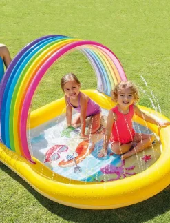 INTEX Rainbow Arch Spray Pool - Barnpool
