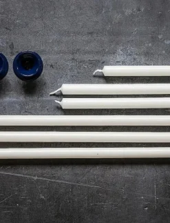 Italian Church Candles, 1,3 cm x 18 cm, 12 pce. - Kronljus