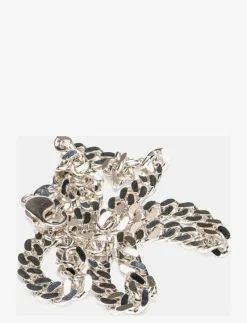 IX Chunky Curb Chain Silver - Kedjehalsband