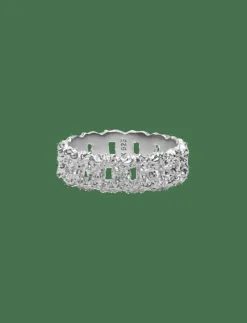 IX Crunchy Curb Ring Silver - Ringar