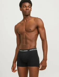 JACANTHONY TRUNKS 3 PACK BLACK - Boxershorts