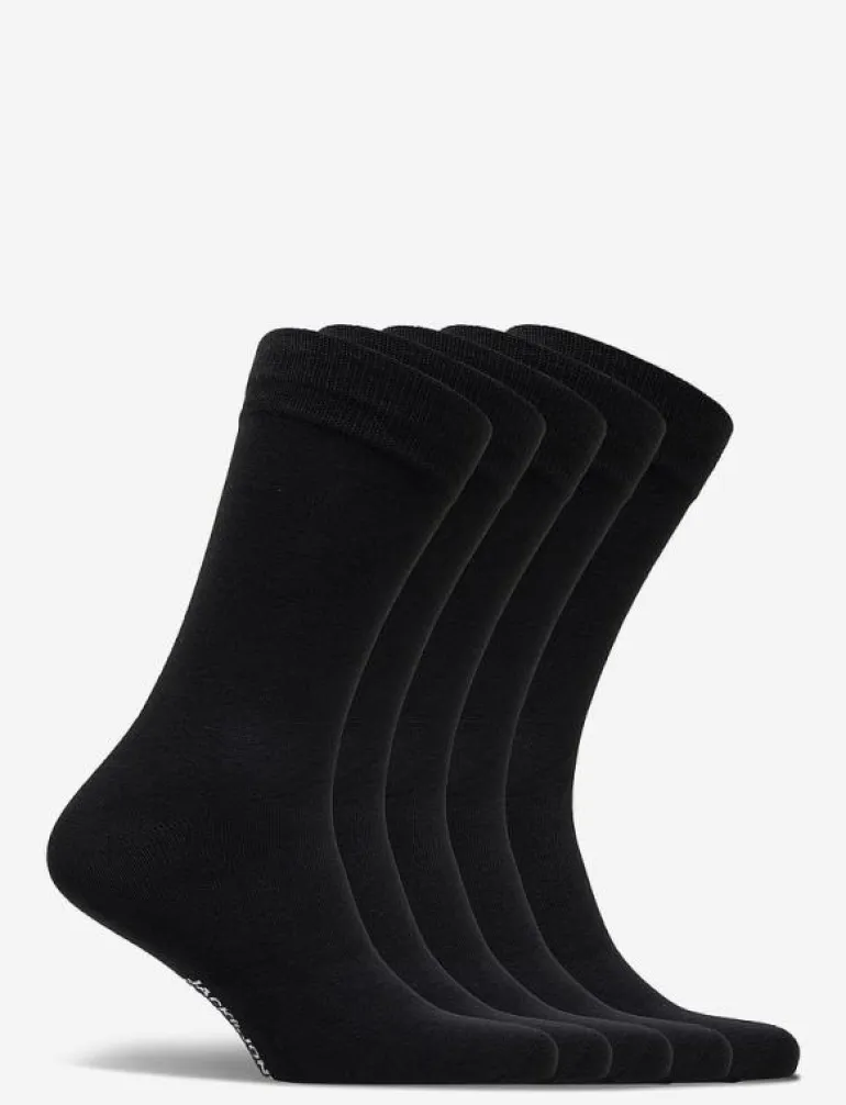 JACBASIC BAMBOO SOCK 5 PACK NOOS - Vanliga strumpor