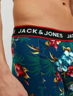 JACFLOWER TRUNKS 3 PACK.NOOS - Boxershorts