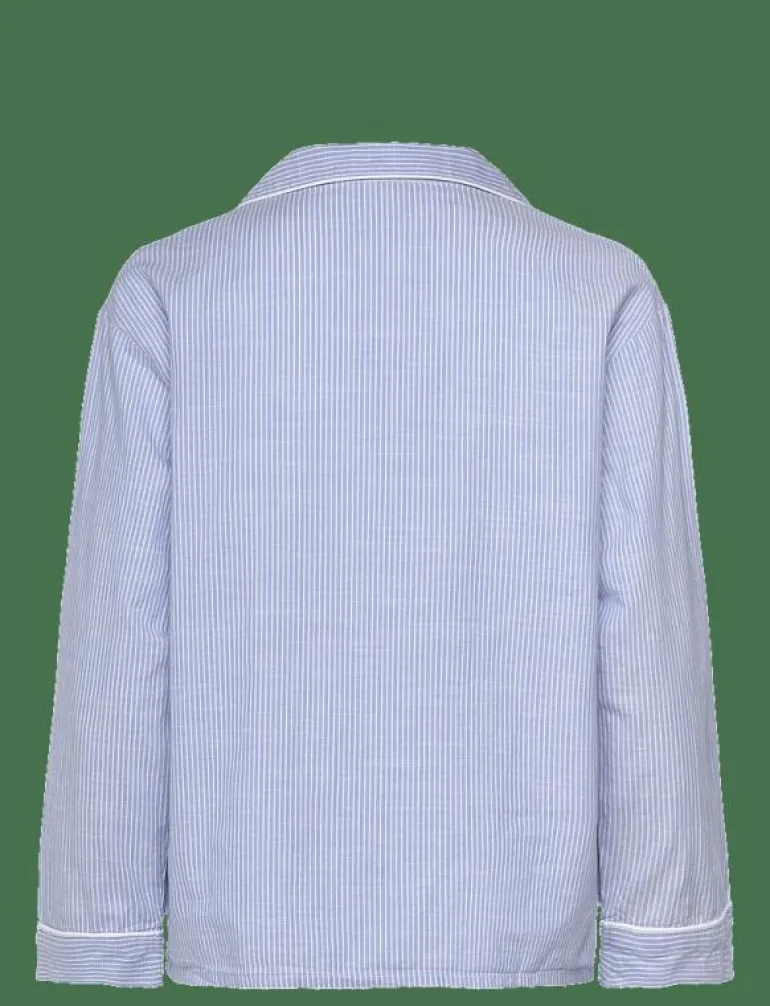 JACKET LS COTTON STRIPE - Överdelar