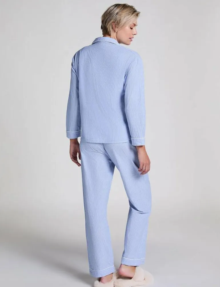 JACKET LS COTTON STRIPE - Överdelar