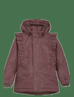 Jacket W. Frills AOP - Vinterjacka