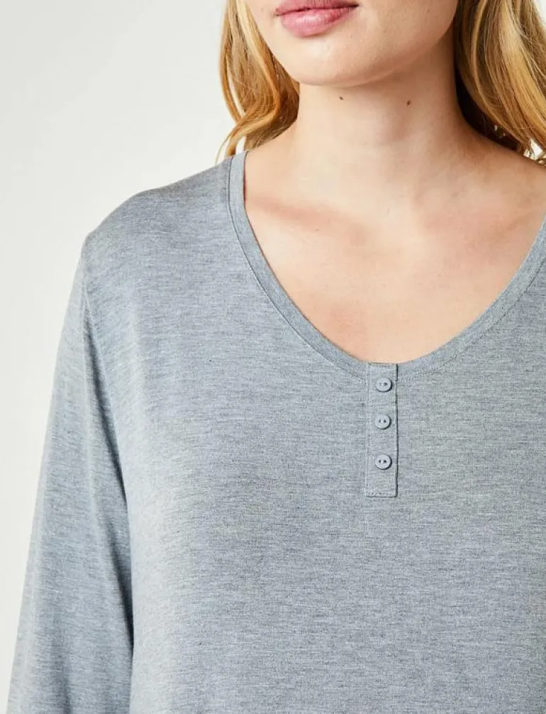 Jacqueline Longsleeved Dress - Långärmade t-shirts