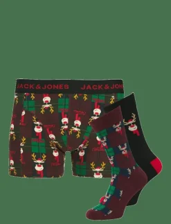 JACRUDOLPH GIFTBOX JNR - Vanliga strumpor