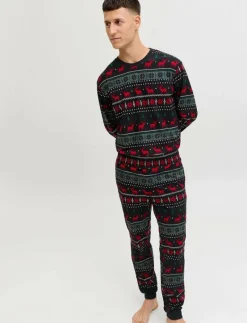 JACTRISTAN PRINTED LOUNGE SET W - Pyjamas