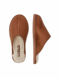 JFWDUDELY MICROFIBER SLIPPER ALMOND LN - Inneskor