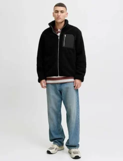 JJBRADLEY TEDDY JACKET - Mellanlager