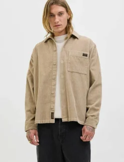 JJCORDUROY OVERSHIRT L/S - Manchesterskjortor