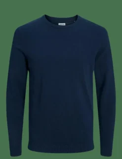 JJEBASIC KNIT CREW NECK NOOS - Rundhalsad