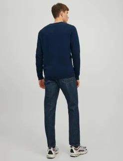 JJEBASIC KNIT CREW NECK NOOS - Rundhalsad