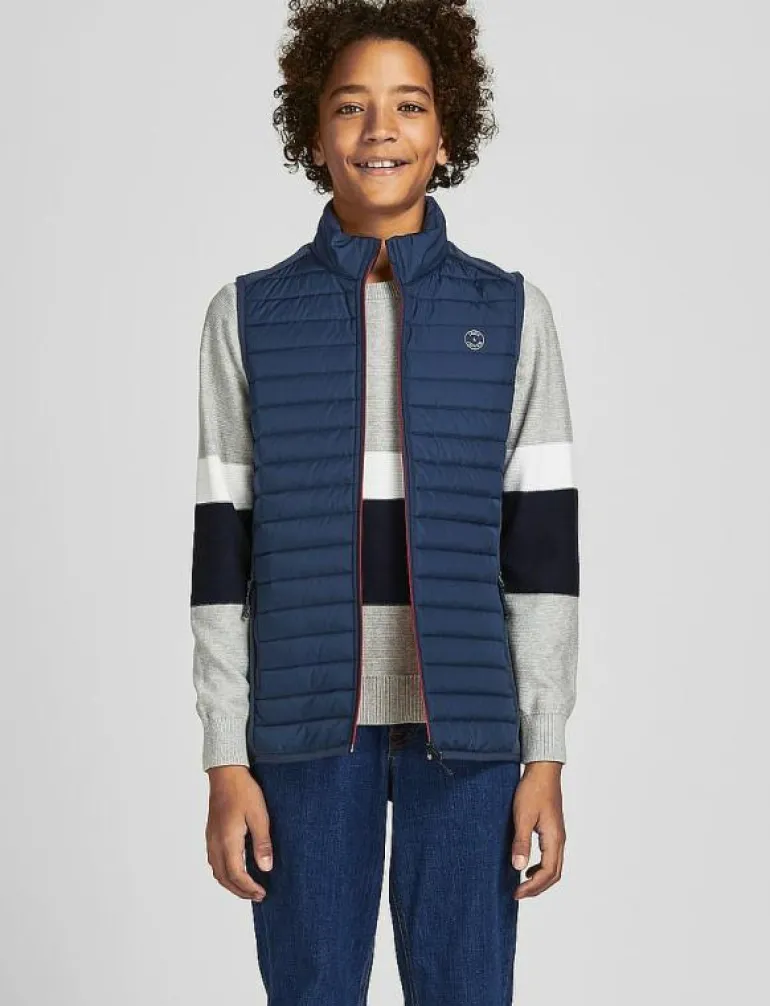 JJEMULTI BODYWARMER COLLAR JNR - Väst