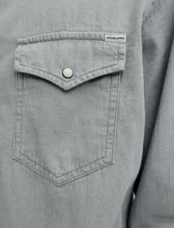 JJESHERIDAN SHIRT L/S NOOS - Jeansskjortor