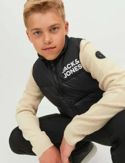 JJETOBY BODYWARMER COLLAR SN JNR - Väst
