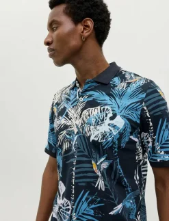 JJHAWAII AOP POLO SS - Kortärmade pikéer
