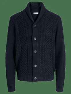 JJPAUL KNIT SHAWL CARDIGAN - Koftor
